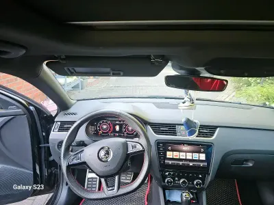 Gebraucht Skoda Octavia vRS 184 PS (135 kW) 2020 Schwarz Kombi