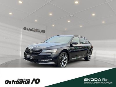 Gebraucht Skoda Superb SportLine 200 PS (147 kW) 2023 Blackmagic perleffekt Kombi