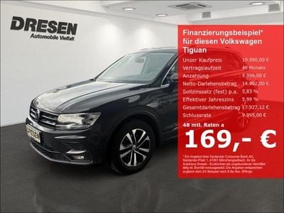 Second-hand VW Tiguan IQ Drive 150 CP (110 kW) 2019 Gri SUV