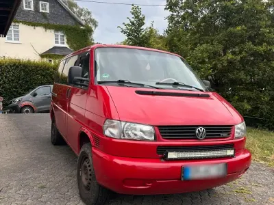 Gebraucht VW Multivan Classicline 102 PS (75 kW) 1997 Rot Van / Kleinbus