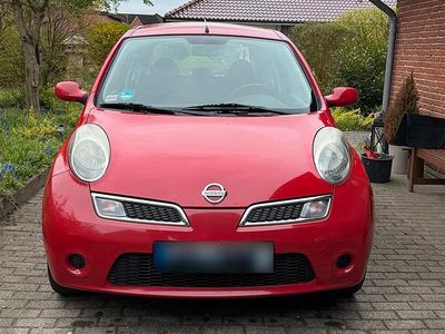 Usata Nissan Micra Pure 65 CV (47 kW) 2010 Rosso Utilitaria