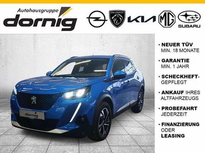 Blau Gebraucht 2021 Peugeot e-2008 Allure SUV | 15.990 € (Guter Preis)