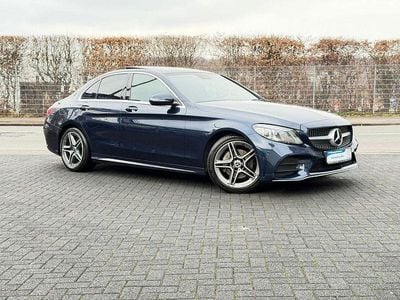 Gebraucht Mercedes C200 AMG line 184 PS (135 kW) 2019 Blau Limousine
