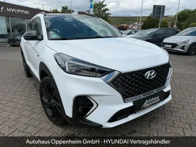 Gebraucht Hyundai Tucson N Line 177 PS (130 kW) 2019 Weiß SUV