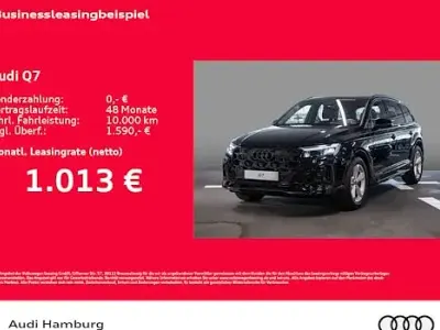 Neu Audi Q7 S-Line 286 PS (210 kW) 2026 Schwarz SUV