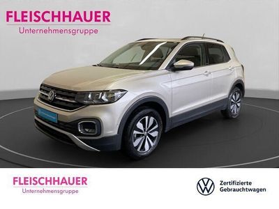 Gebraucht VW T-Cross Move 110 PS (80 kW) 2023 Silber SUV