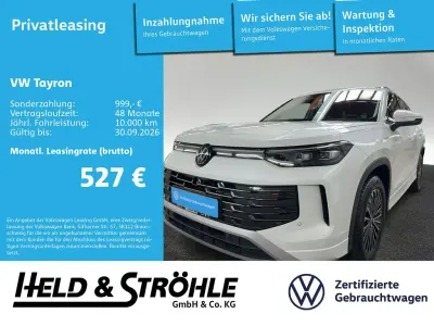 Gebraucht VW Tayron Elegance 272 PS (200 kW) 2025 Oryxweiß perlmutteffekt SUV