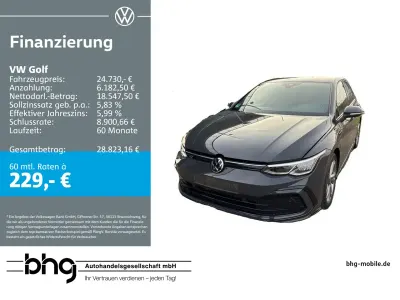 Usata VW Golf VIII R-line 131 CV (96 kW) 2024 Grigio Berlina