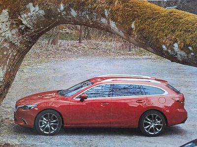 Usata Mazda 6 Sports-Line 175 CV (128 kW) 2016 Rosso Station wagon