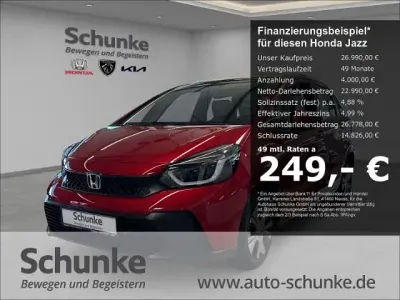 Nouă Honda Jazz Elegance 122 CP (89 kW) 2026 Roșu Hatchback