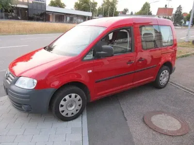Gebraucht VW Caddy Life 105 PS (77 kW) 2006 Rot Van / Kleinbus