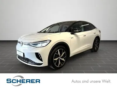 Gebraucht VW ID.5 GTX 219 kW (299 PS) 2023 Gletscherweiß metallic schwarz (metallic) SUV
