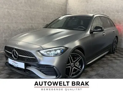 Usata Mercedes C220 AMG line 200 CV (147 kW) 2022 Grigio Berlina