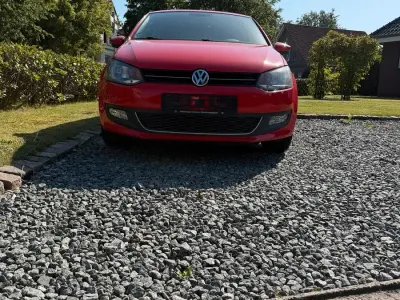 Gebraucht VW Polo 2013 Rot Kleinwagen