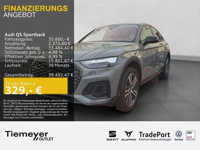 Grau Gebraucht 2021 Audi Q5 Sportback Edition .1 SUV | 34.860 € (Fairer Preis)