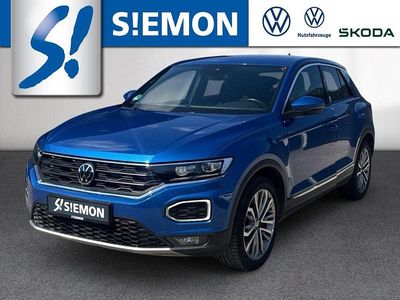 Usata VW T-Roc Sport 150 CV (110 kW) 2021 Blu SUV