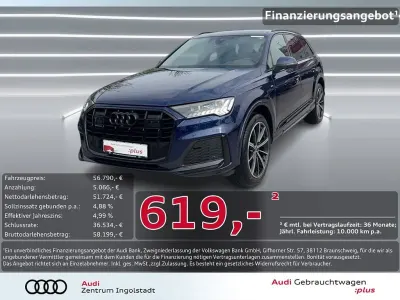 Używany Audi Q7 S-Line 286 KM (210 kW) 2023 Niebieski SUV
