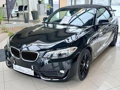 Schwarz Gebraucht 2016 BMW 220 Advantage Cabrio | 15.200 € (Fairer Preis)