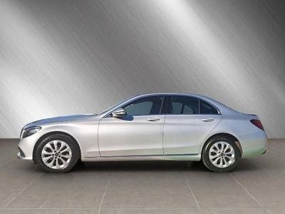 Usata Mercedes C220 Exclusive 194 CV (142 kW) 2019 Argento Berlina