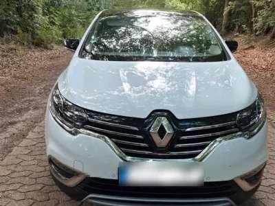 Gebraucht Renault Espace Intens 160 PS (117 kW) 2015 Weiß Van / Kleinbus