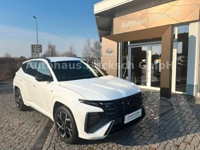 Gebraucht Hyundai Tucson N Line 160 PS (117 kW) 2025 Weiß SUV