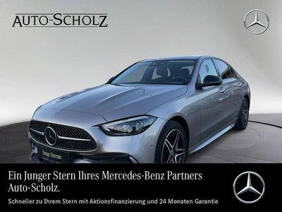 Silber Gebraucht 2023 Mercedes C300e AMG Limousine | 43.841 € (Etwas zu teuer)
