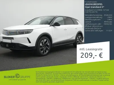 Gebraucht Opel Grandland X 145 PS (106 kW) 2025 Arktis weiß uni SUV
