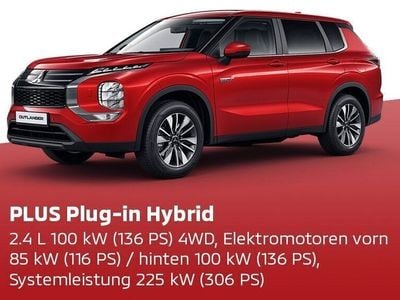 Neu Mitsubishi Outlander P-HEV Plus 306 PS (225 kW) 2025 Rot SUV