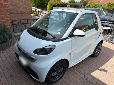 Gebraucht Smart ForTwo Cabrio Brabus 70 PS (51 kW) 2014 Weiß Cabrio