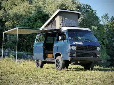 Gebraucht VW T3 111 PS (81 kW) 1986 Blau Van