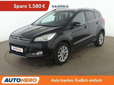 Gebraucht Ford Kuga Titanium 120 PS (88 kW) 2016 Schwarz SUV