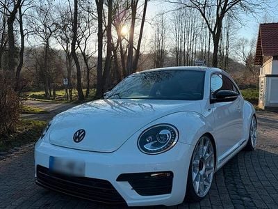 Usata VW Beetle R-line 200 CV (147 kW) 2011 Bianco Utilitaria