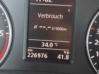 Gebraucht VW Sharan 150 PS (110 kW) 2012 Grau Van / Kleinbus