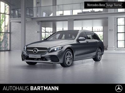Grau Gebraucht 2019 Mercedes C300 AMG Limousine | 30.900 € (Fairer Preis)