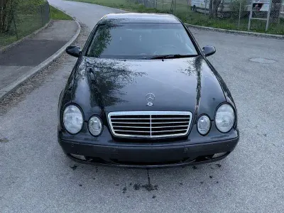 Brugt Mercedes CLK320 Elegance 218 HK (160 kW) 1997 Blå Coupe