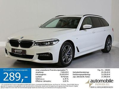 Gebraucht BMW 530 M Sport 252 PS (185 kW) 2020 Weiß Kombi