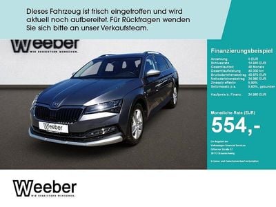Second-hand Skoda Superb Scout 4x4 200 CP (147 kW) 2023 Gri Break