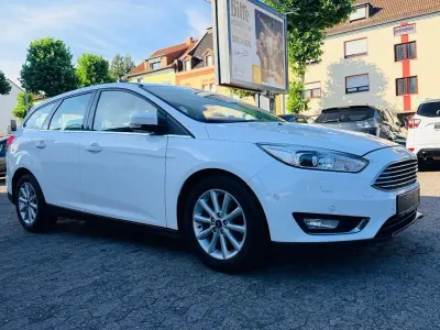 Gebraucht Ford Focus Titanium 150 PS (110 kW) 2017 Weiß Kombi