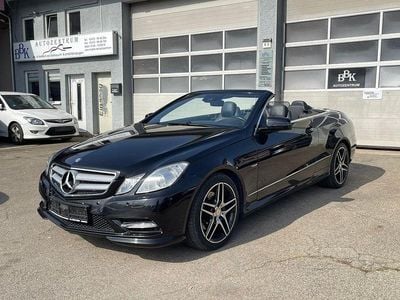 Usata Mercedes E350 Avantgarde 265 CV (194 kW) 2012 Nero Cabrio
