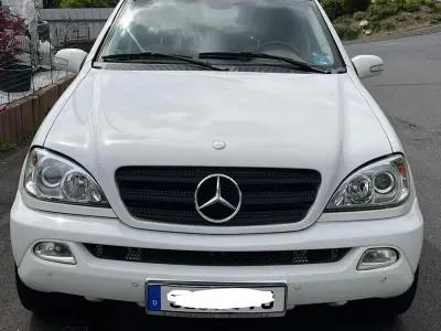 Brugt Mercedes ML320 218 HK (160 kW) 2003 Hvid SUV