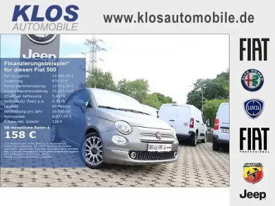 Gebraucht Fiat 500 Star 71 PS (52 kW) 2021 Grau Kleinwagen