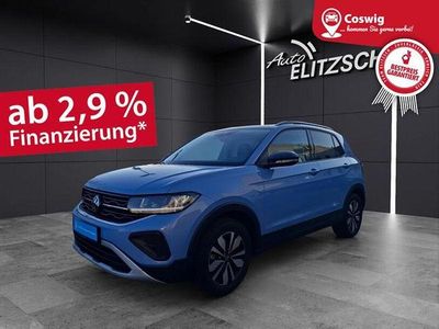 Gebraucht VW T-Cross Goal 95 PS (69 kW) 2025 Clear blue metallic SUV