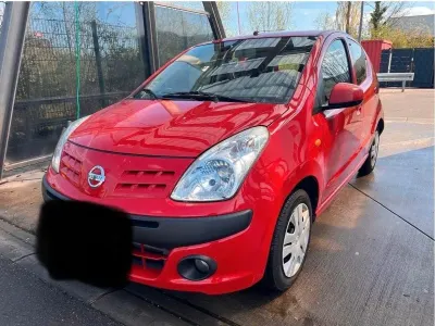 Brugt Nissan Pixo 68 HK (50 kW) 2010 Rød Hatchback