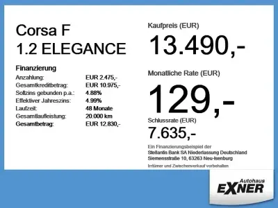 Second-hand Opel Corsa Elegance 75 CP (55 kW) 2023 Portocaliu Hatchback