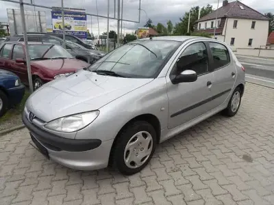 Gebraucht Peugeot 206 75 PS (55 kW) 2001 Grau Kleinwagen