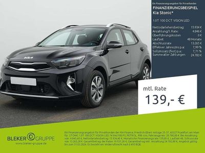 Gebraucht Kia Stonic Vision 101 PS (74 kW) 2025 Auroraschwarz metall SUV