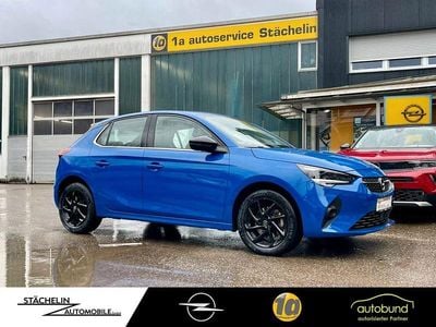 Gebraucht Opel Corsa Elegance 101 PS (74 kW) 2020 Perl blau/voltaik blau Kleinwagen