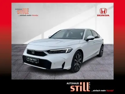 Neu Honda Civic Elegance 184 PS (135 kW) 2026 Weiß Limousine