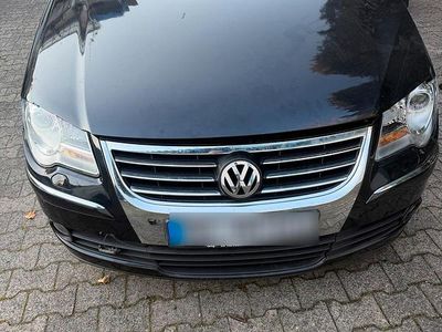 Gebraucht VW Touran 2008 Schwarz Van / Kleinbus