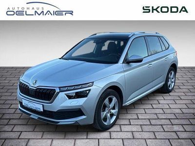 Gebraucht Skoda Kamiq Style 150 PS (110 kW) 2021 Brilliant silver metallic (metallic) SUV